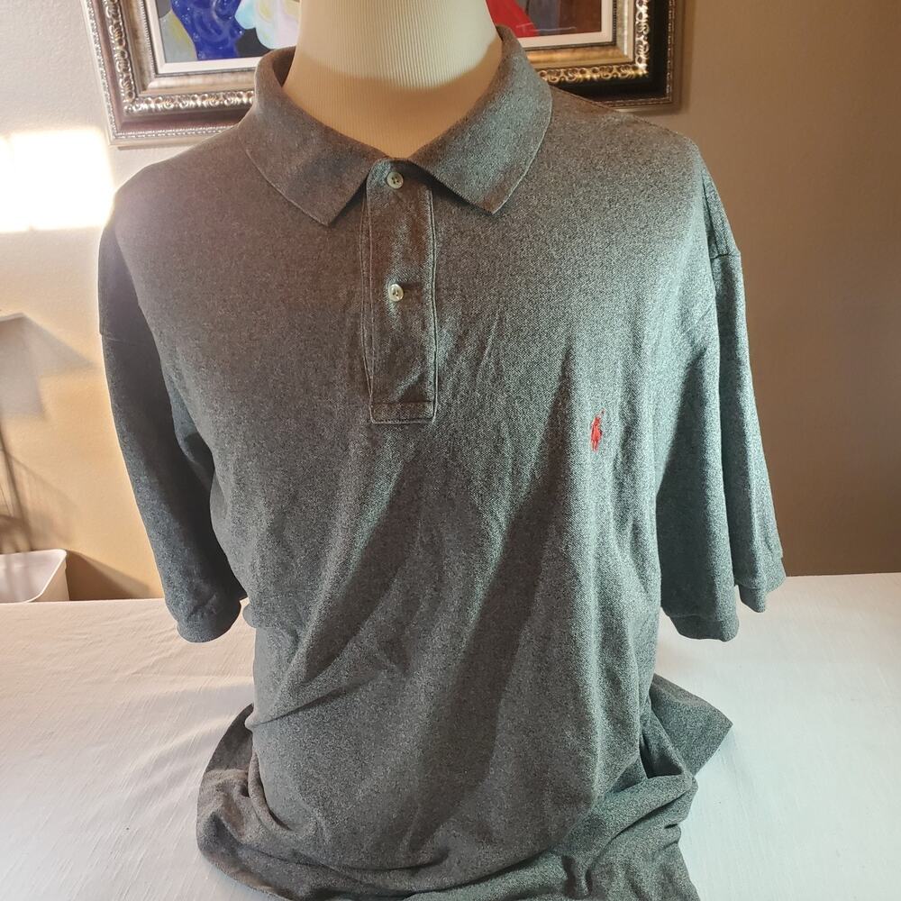 Polo Ralph Lauren Men's Shirt | Polo 4XLT Gray